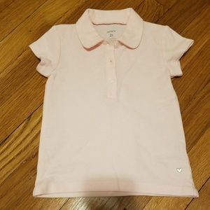 Never worn Carter's pink polo5 for $25